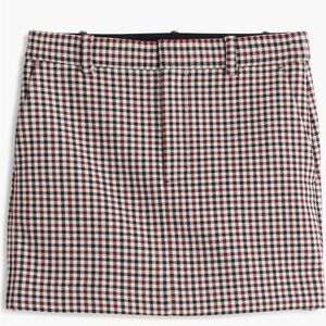 Madewell Plaid Mini Skirt